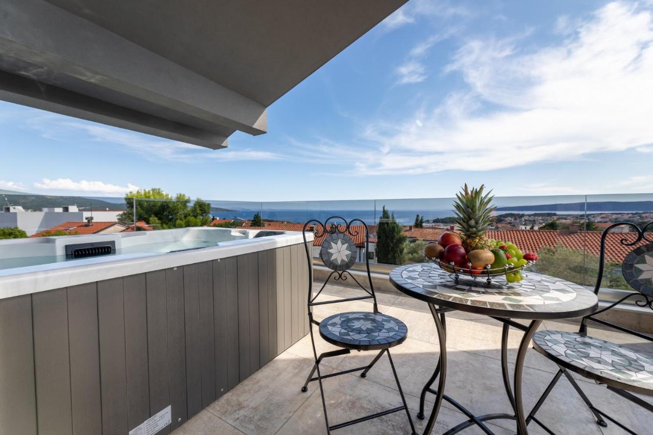 Luxury Villa Adria Apartments Krk Town Luaran gambar