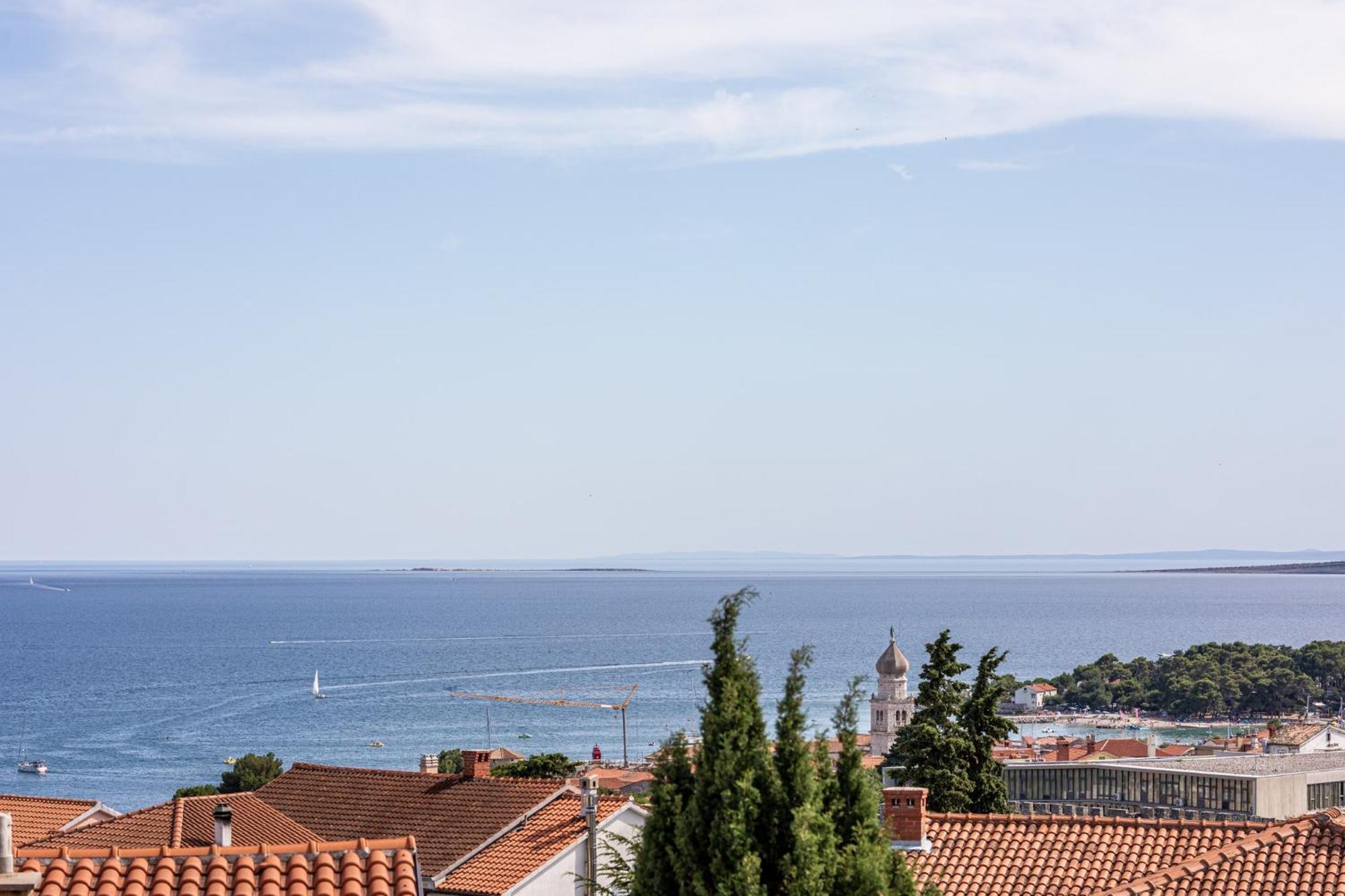 Luxury Villa Adria Apartments Krk Town Luaran gambar