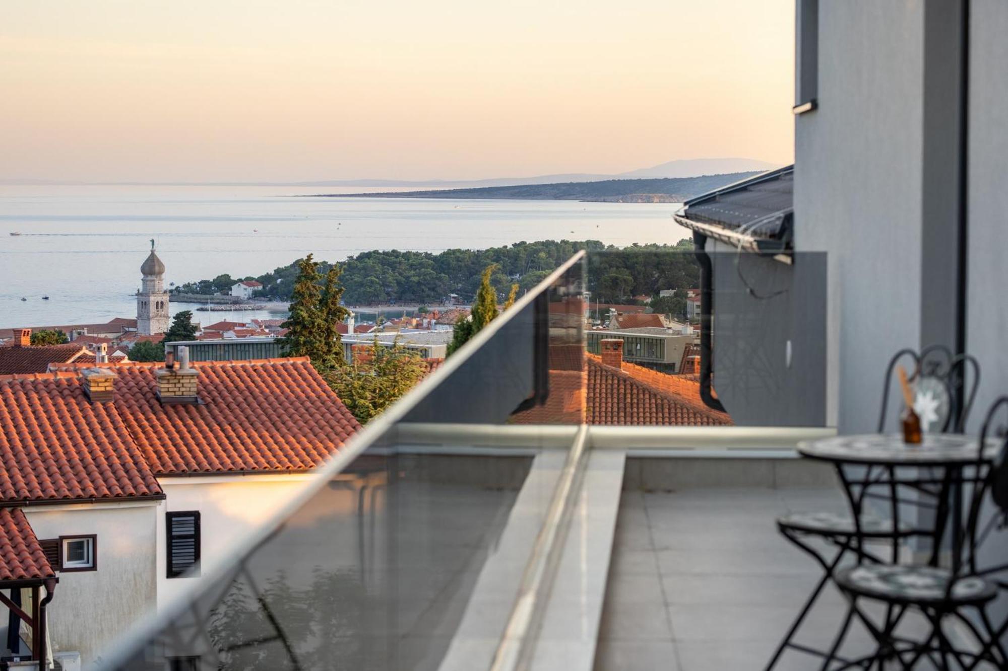 Luxury Villa Adria Apartments Krk Town Luaran gambar
