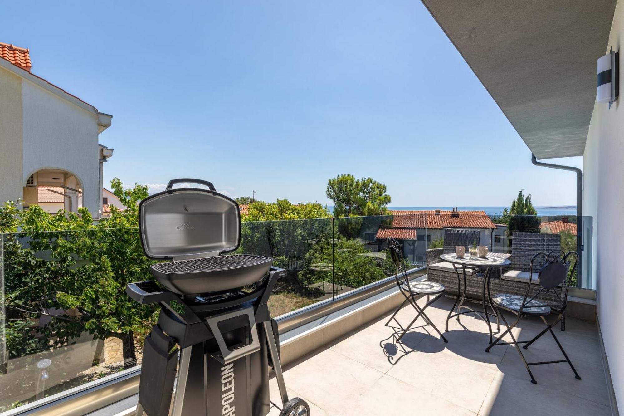 Luxury Villa Adria Apartments Krk Town Luaran gambar