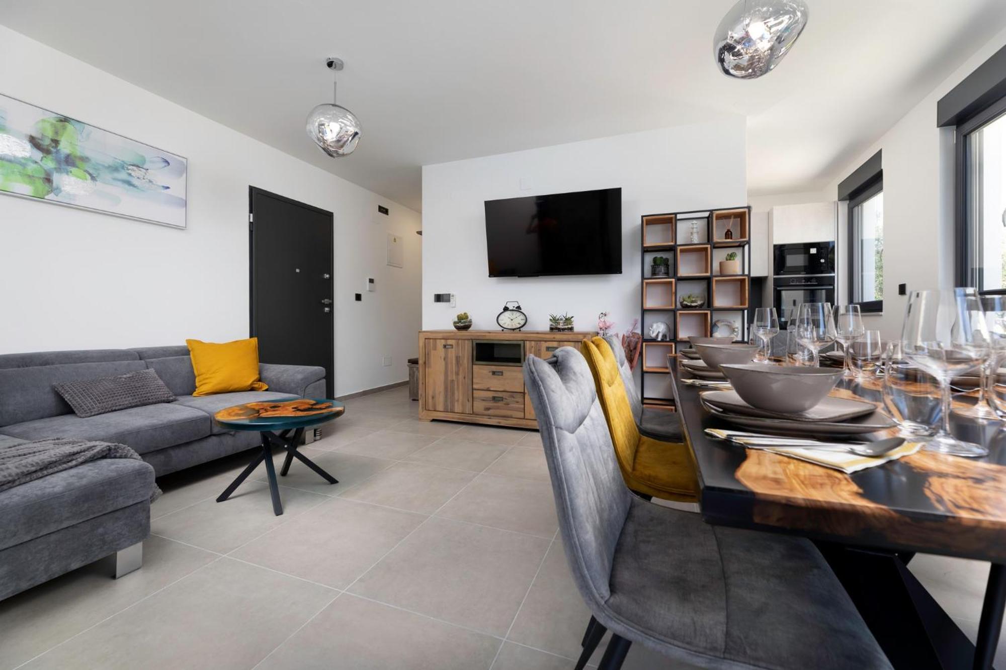 Luxury Villa Adria Apartments Krk Town Luaran gambar