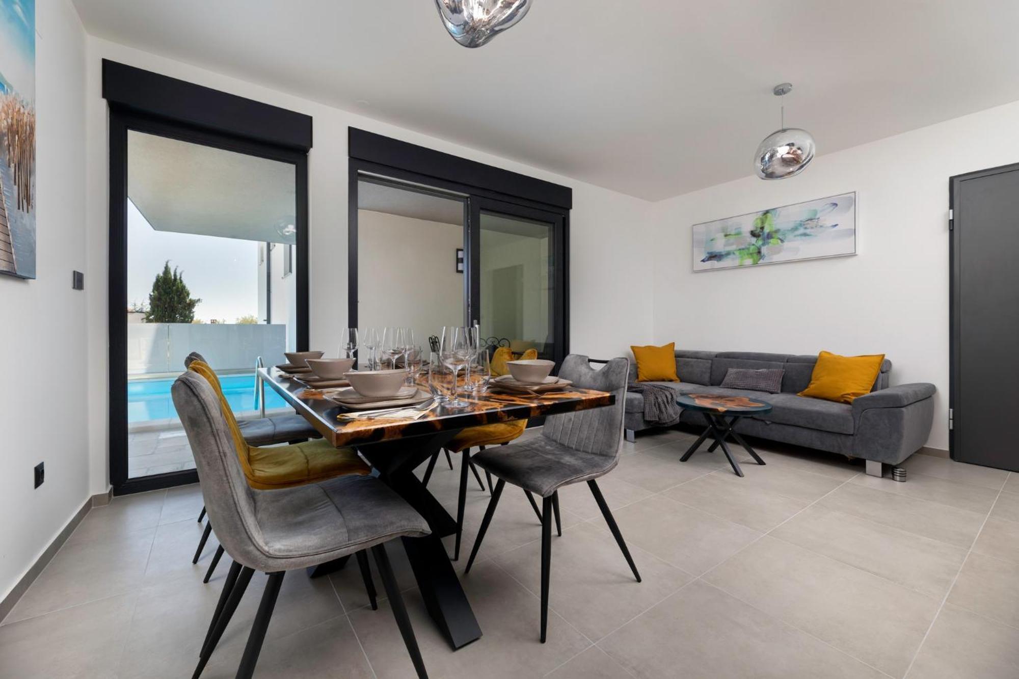 Luxury Villa Adria Apartments Krk Town Luaran gambar