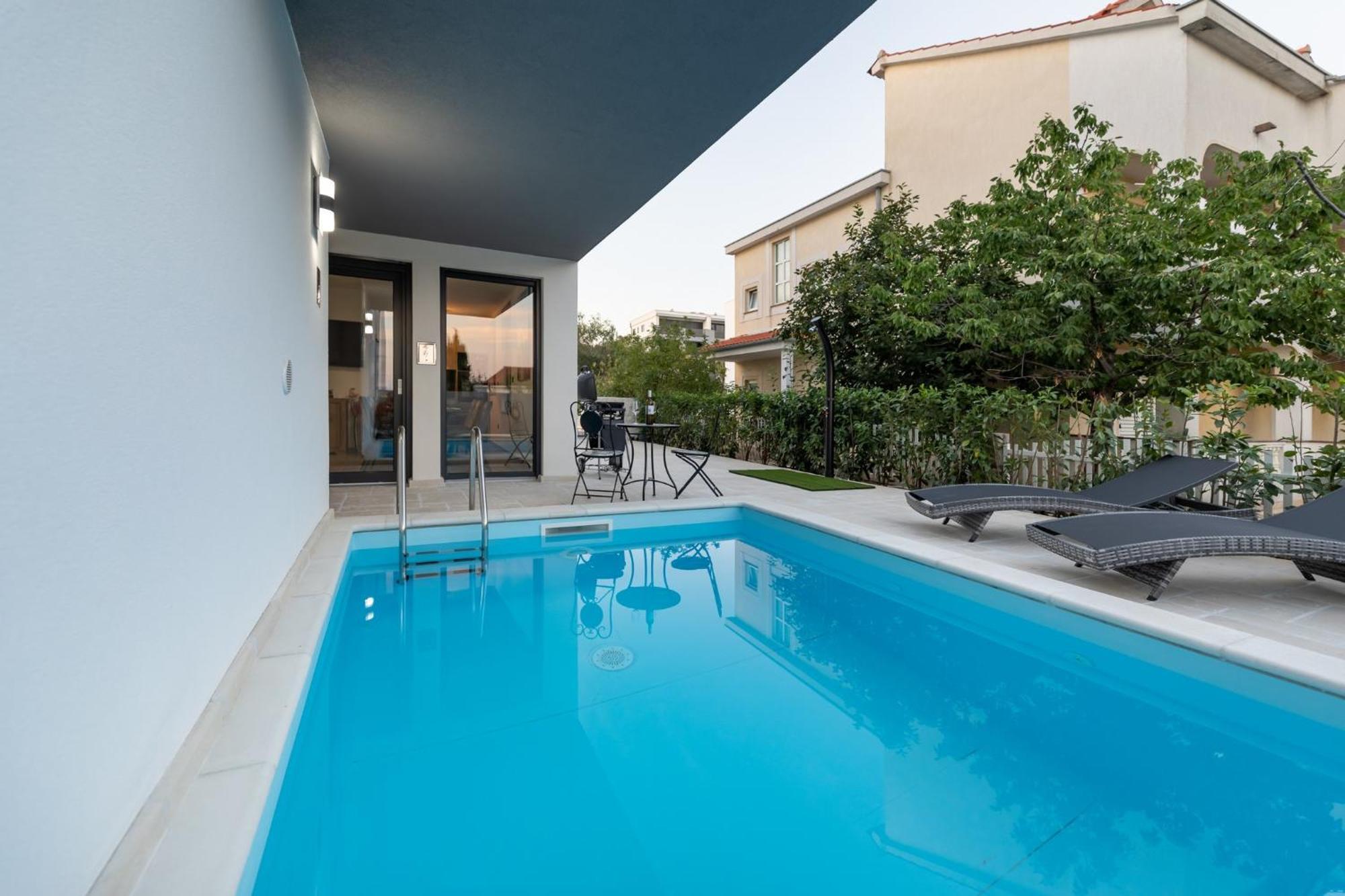 Luxury Villa Adria Apartments Krk Town Luaran gambar