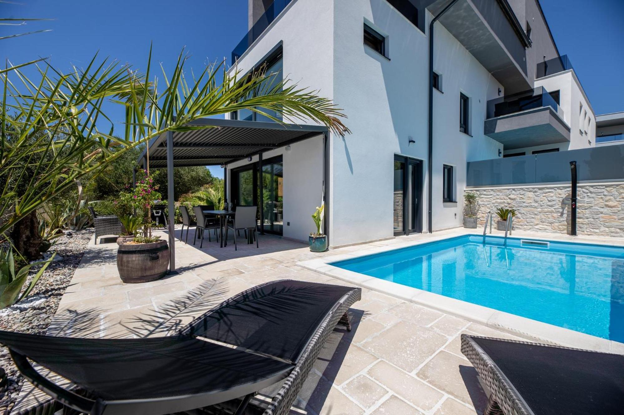 Luxury Villa Adria Apartments Krk Town Luaran gambar